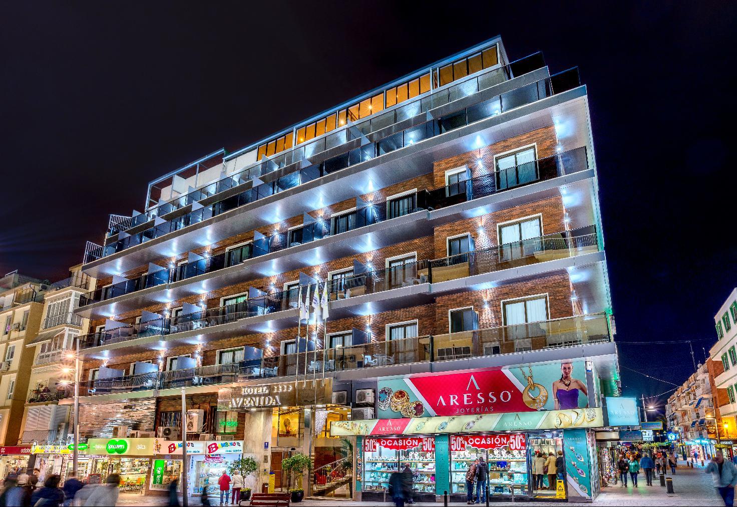 Hotel Avenida Бенидорм Экстерьер фото